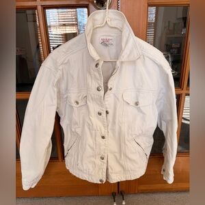 Vintage white Jean jacket